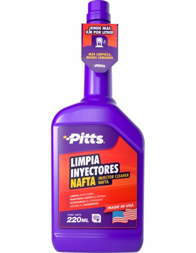 Limpia inyectores nafta Pitts 220 ml