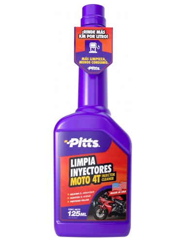 Limpia inyectores motos 4T Pitts
